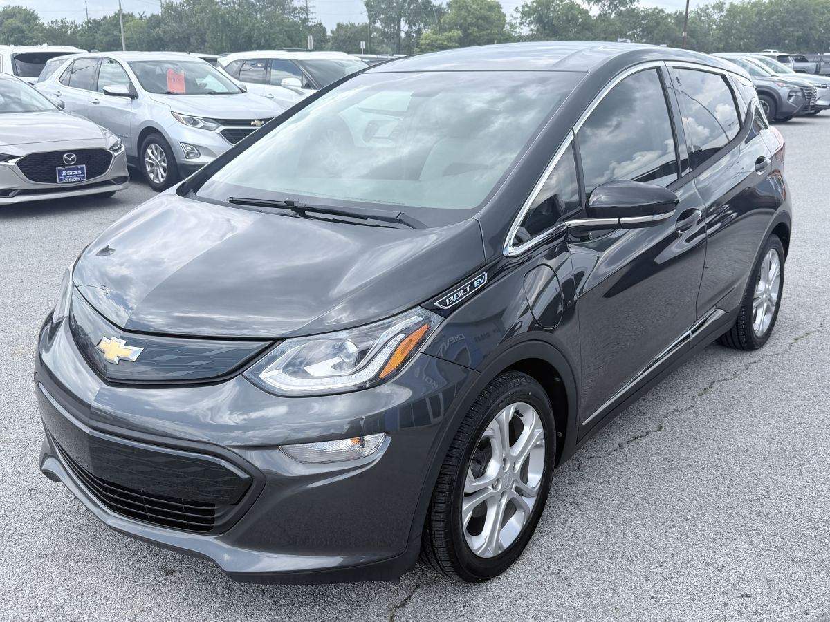 Gray 2019 Chevrolet Bolt EV Hatchback Front-Wheel Drive Automatic